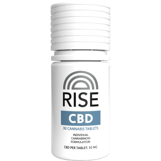 Photograph of product: Rise | CBD Tablets 1500mg