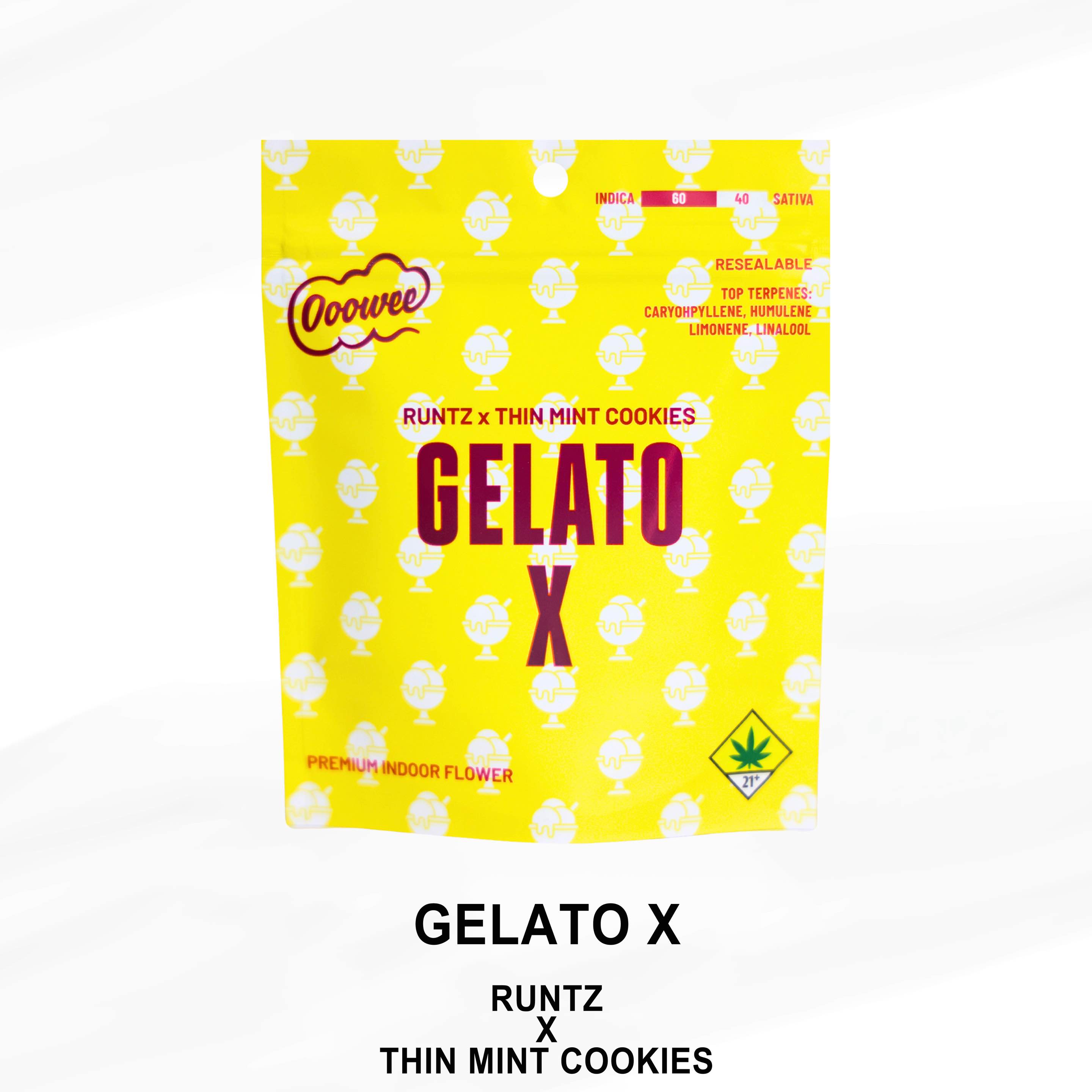 Photograph of Product: Gelato X 3.5g Flower