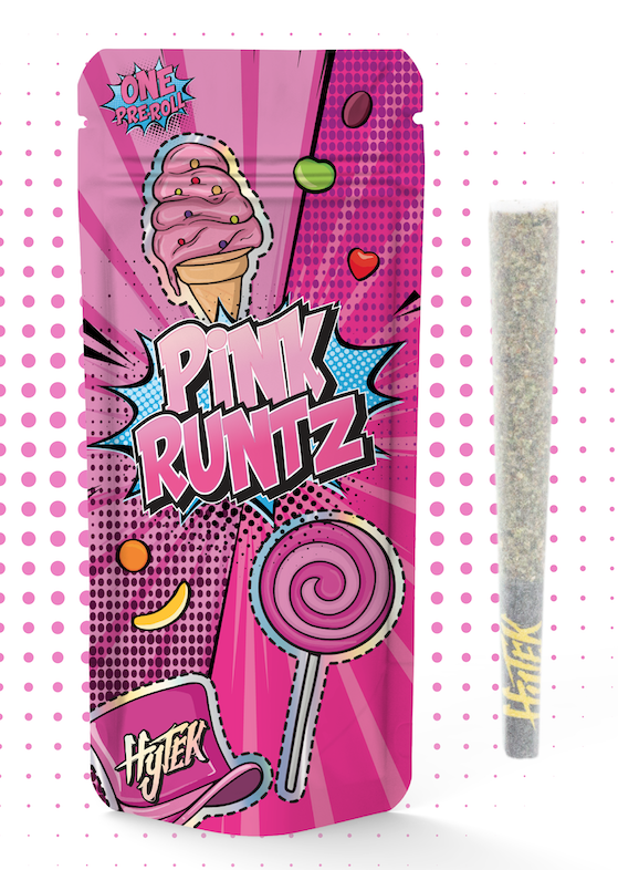 Photograph of Product: Hytek - Pre-roll 1g - Pink Runtz