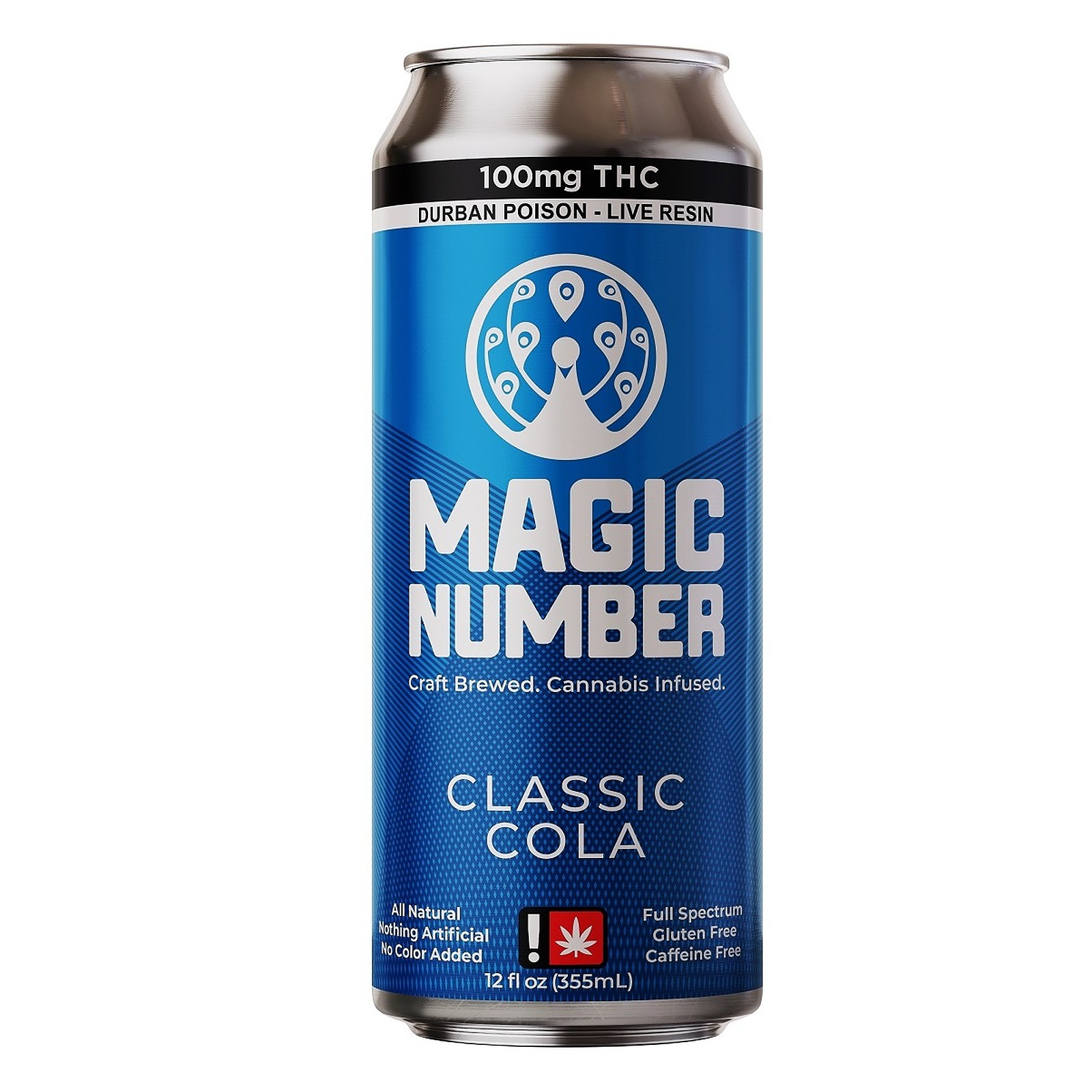 Photograph of Product: Classic Cola Soda 100mg