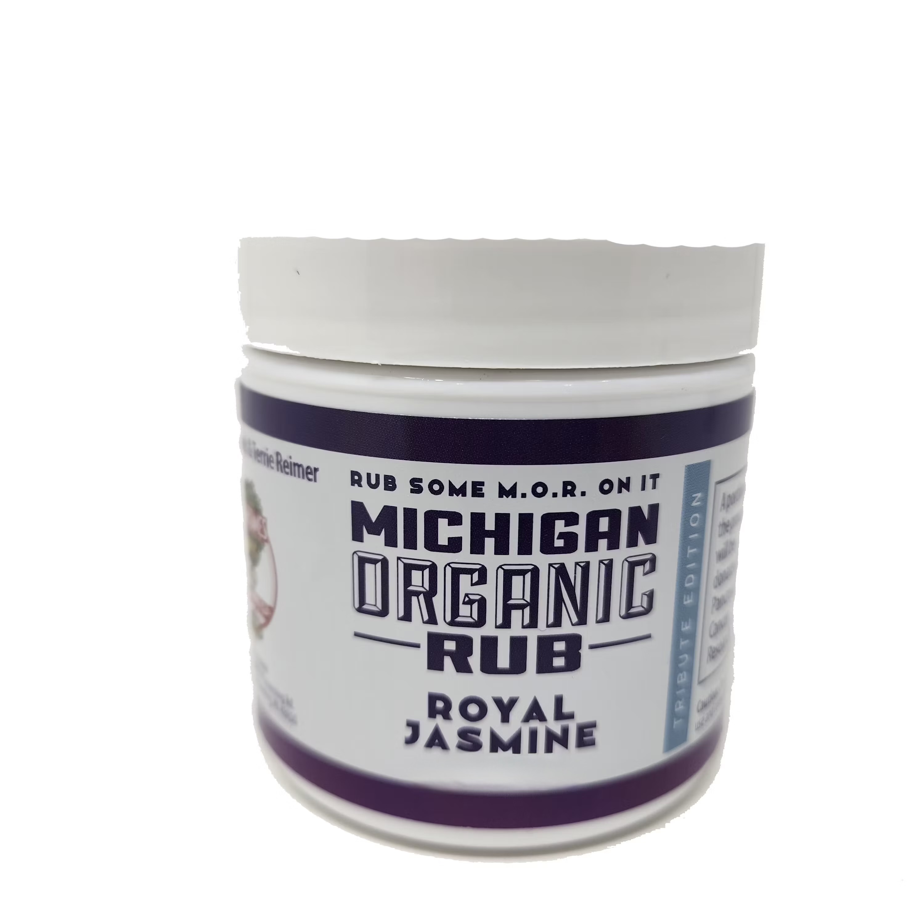 Photograph of product: Michigan Organic Rub: Royal Jasmine 1000MG CBD Rub
