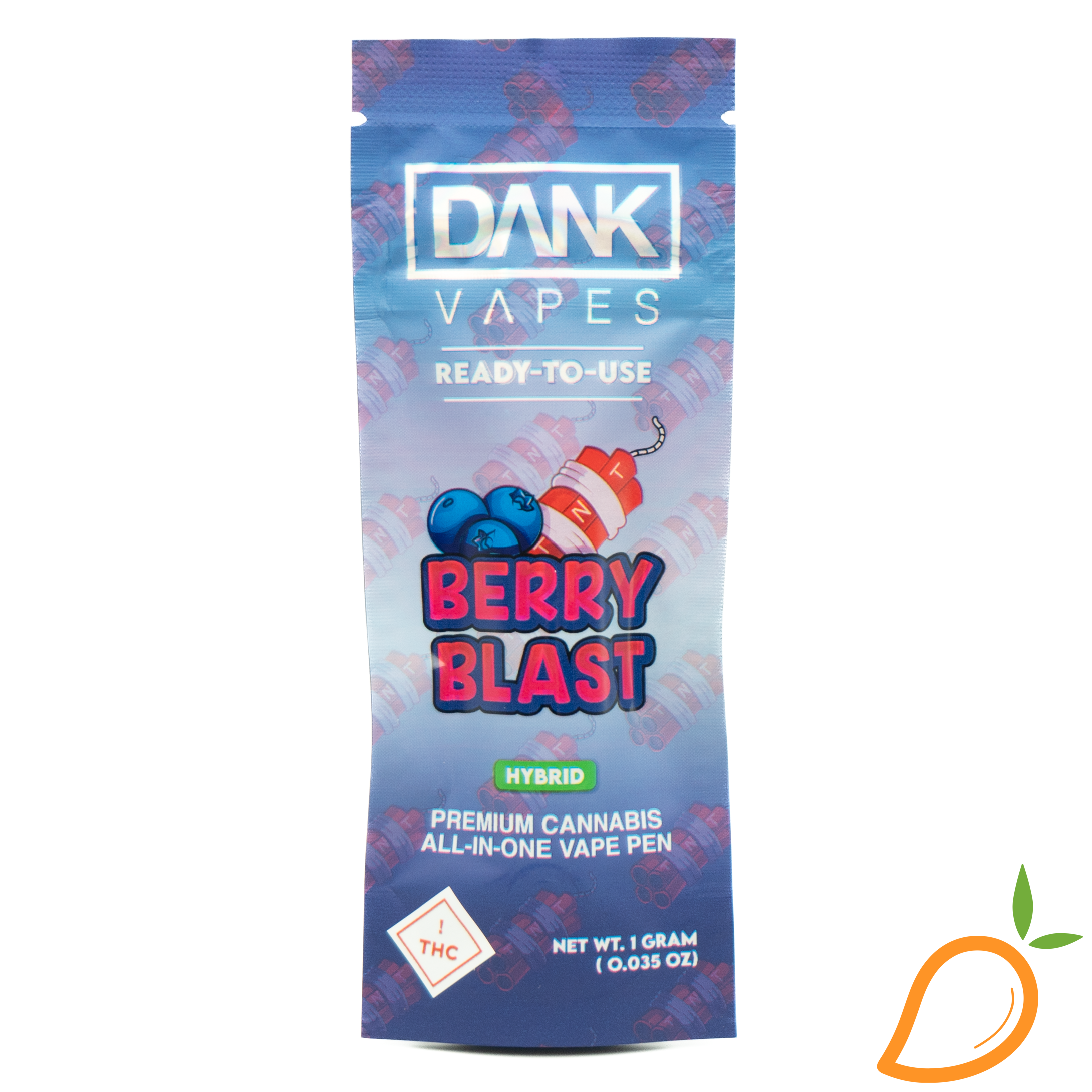 Photograph of product: 1g Berry Blast Disposable Vape Dank