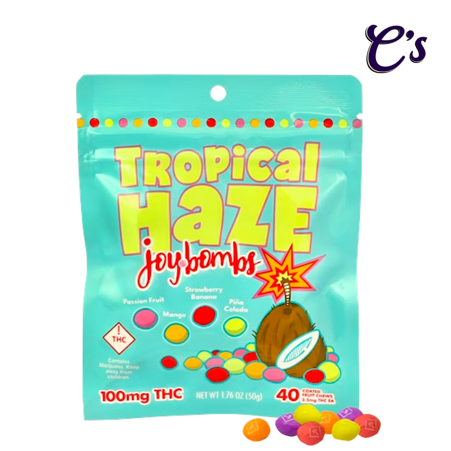 Photograph of product: Joyibles | Joybomb Tropical Haze | 100mg