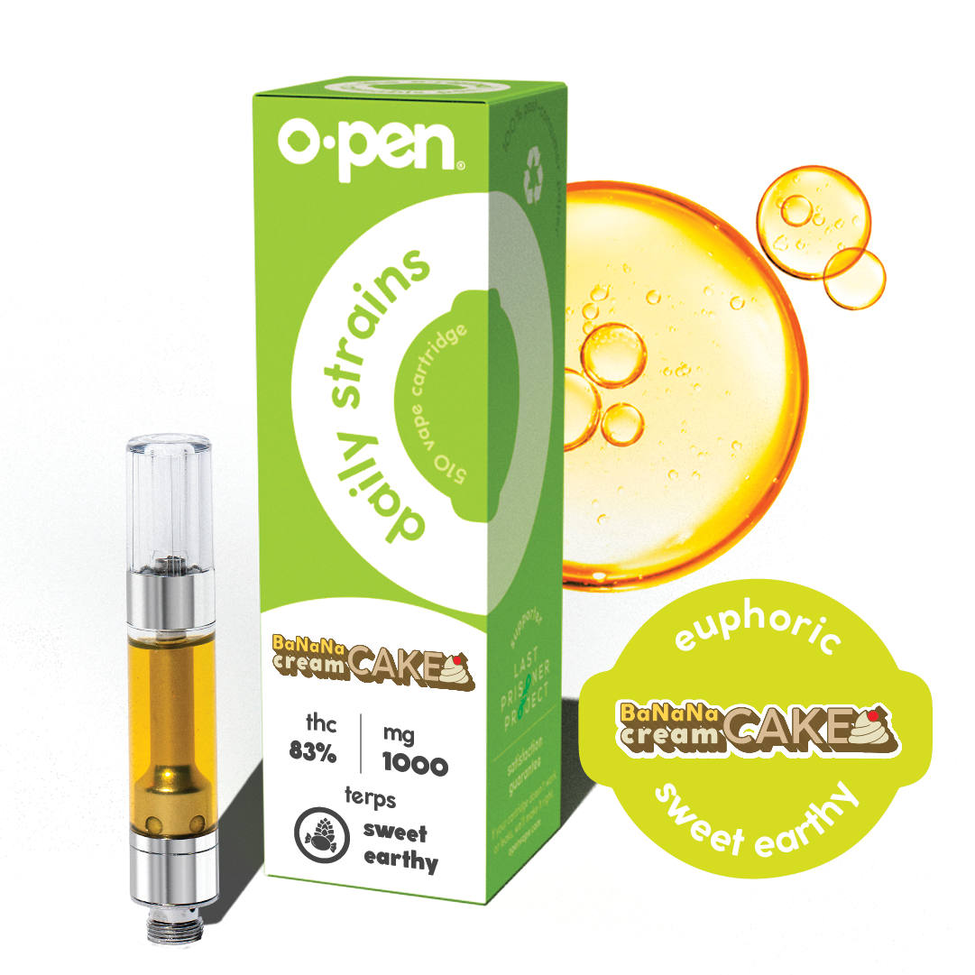 Photograph of product: O.Pen Reserve | Cart (H) Banana Cream Cake 1g