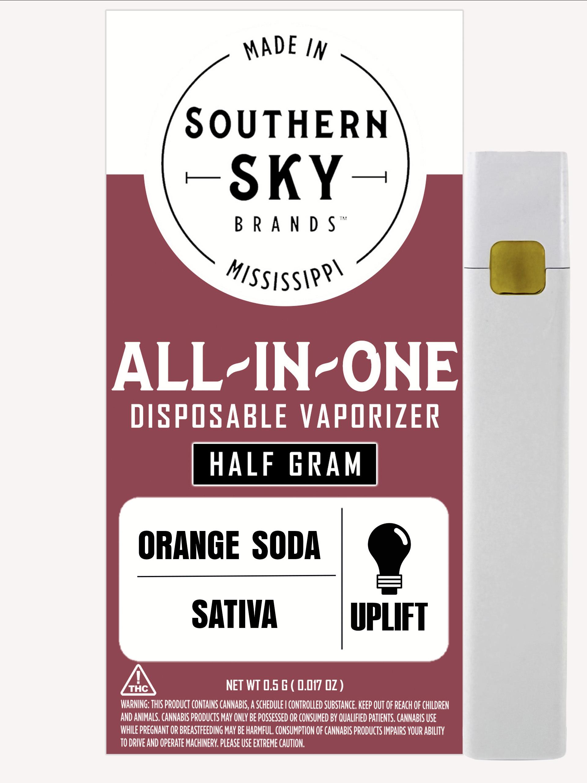 Photograph of product: Orange Soda | Disposable Vape
