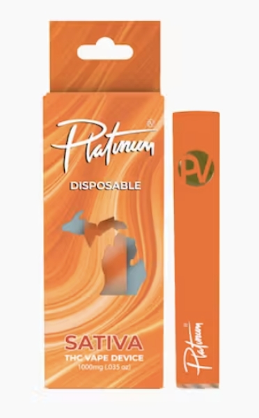 Photograph of product: Platinum Vape | Pina Colada | Disposable Cartridge | 1g