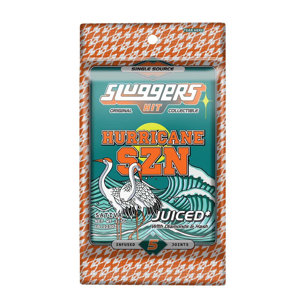 Photograph of product: Hurricane SZN Infused Preroll 5 Pack