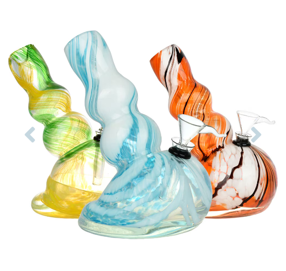 Photograph of product: $30 Easy Does It Soft Glass Water Pipe