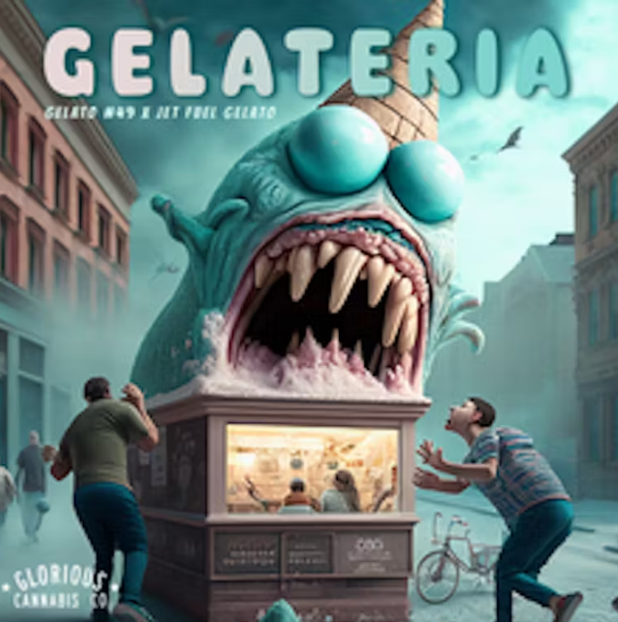 Photograph of product: Glorious | Oui'd Gelateria | Pre Roll Price | Planet Jane