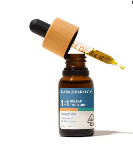 Photograph of product: PAPA & BARKLEY 1:1 TINCTURE 15ML - BALANCED