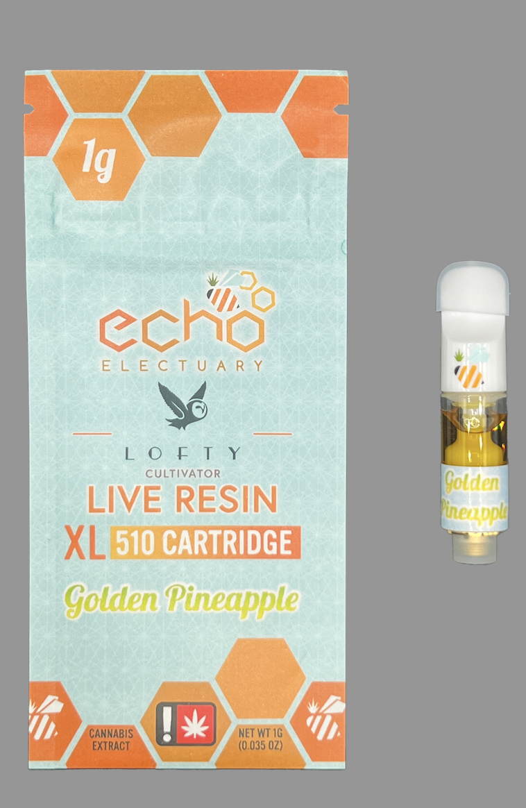 Photograph of product: Echo Electuary | Golden Pineapple Live Nectar XL Cart