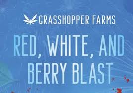 Photograph of product: Grasshopper - Infused Pre-Roll Tins - Red White & Berry Blast