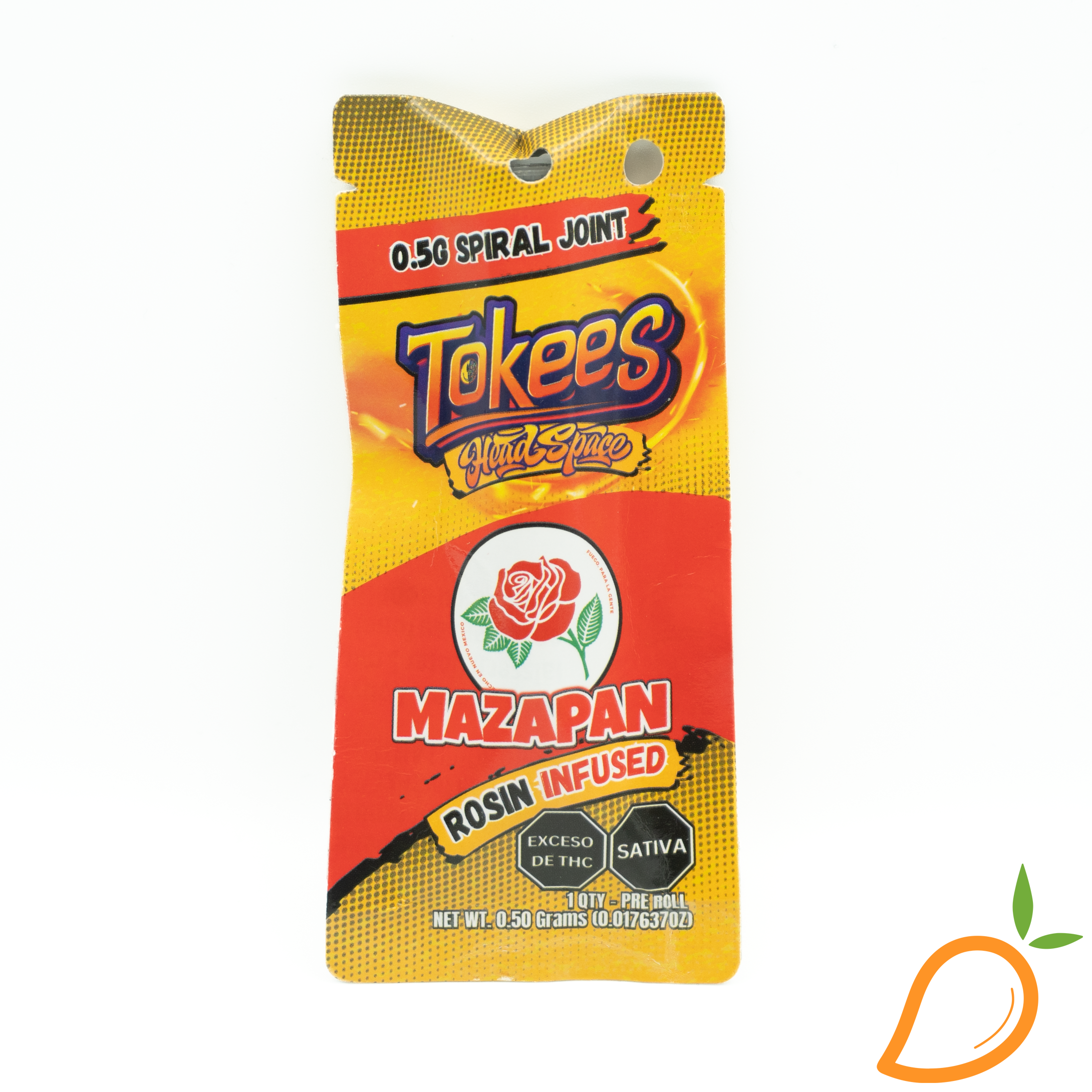 Photograph of product: 0.5g Mazapan Infused Preroll Tokees