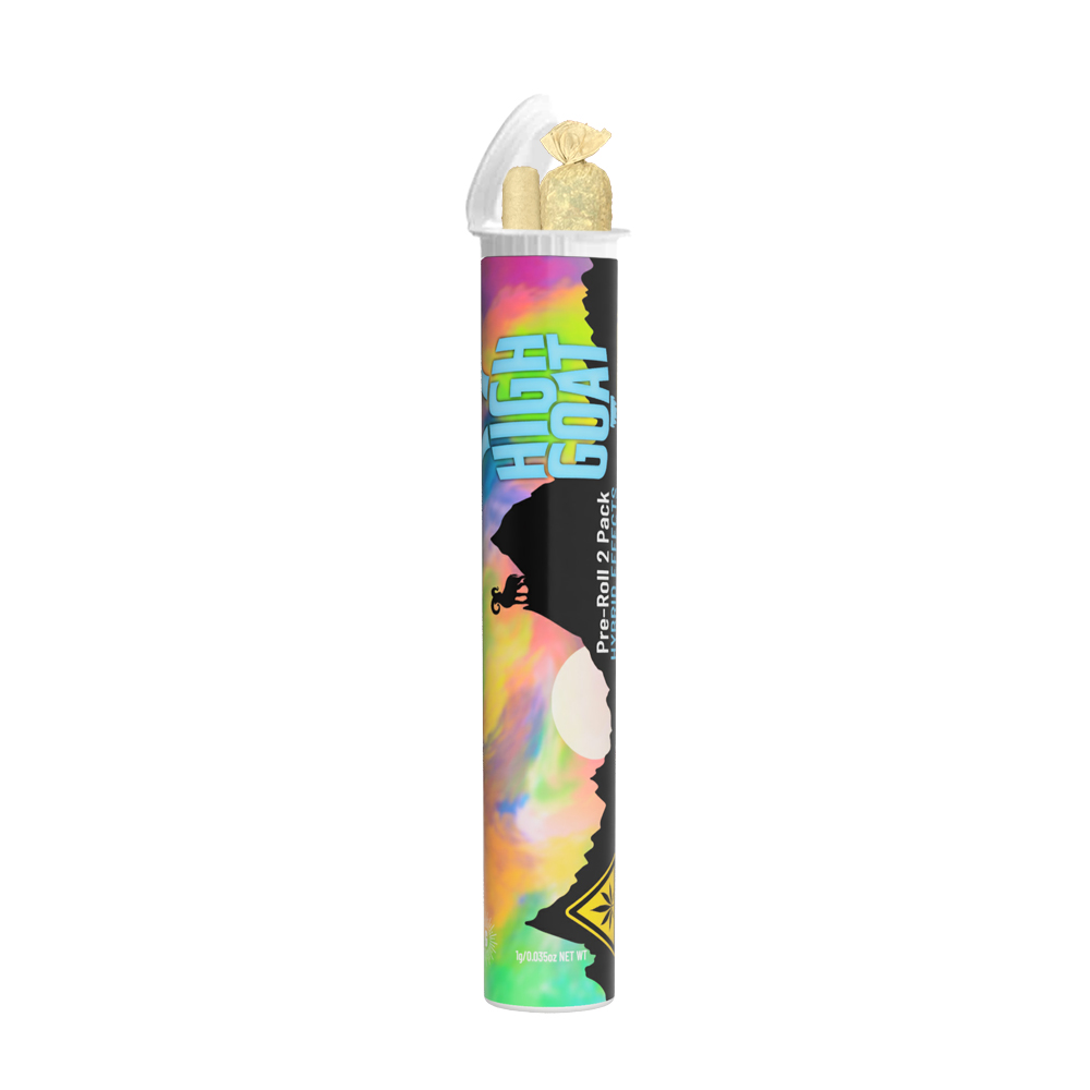 Photograph of product: High Goat Flower Pre-Roll Tiger Cake (2pk)