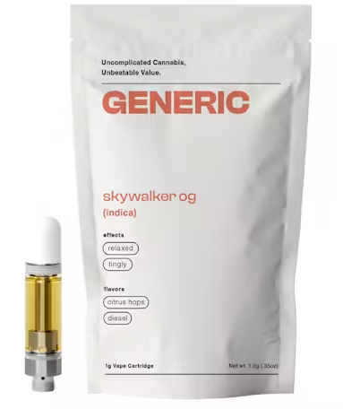 Photograph of product: GENERIC Cart 1000mg: Skywalker OG