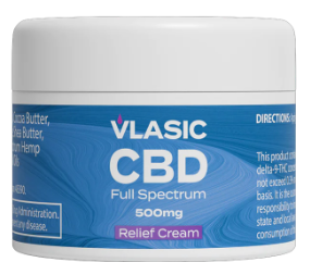 Photograph of product: Vlasic CBD - CBD Relief Cream - 500mg