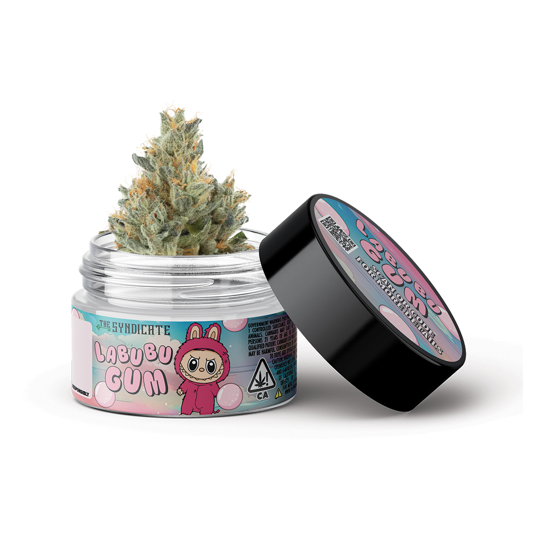 Photograph of product: BRAND LABEL 5 GRAM - LABUBU GUM