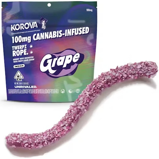 Photograph of product: GRAPE TERP ROPEZ [I] - 100 MG