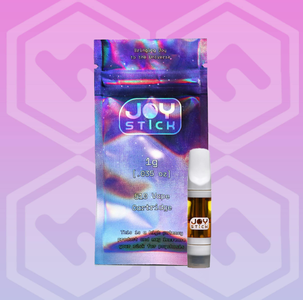 Photograph of product: Joy Stick | Fruit Frenzy | Vape Cartridge | 1g