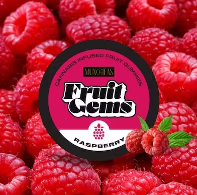 Photograph of product: Muncheas Raspberry | 100mg