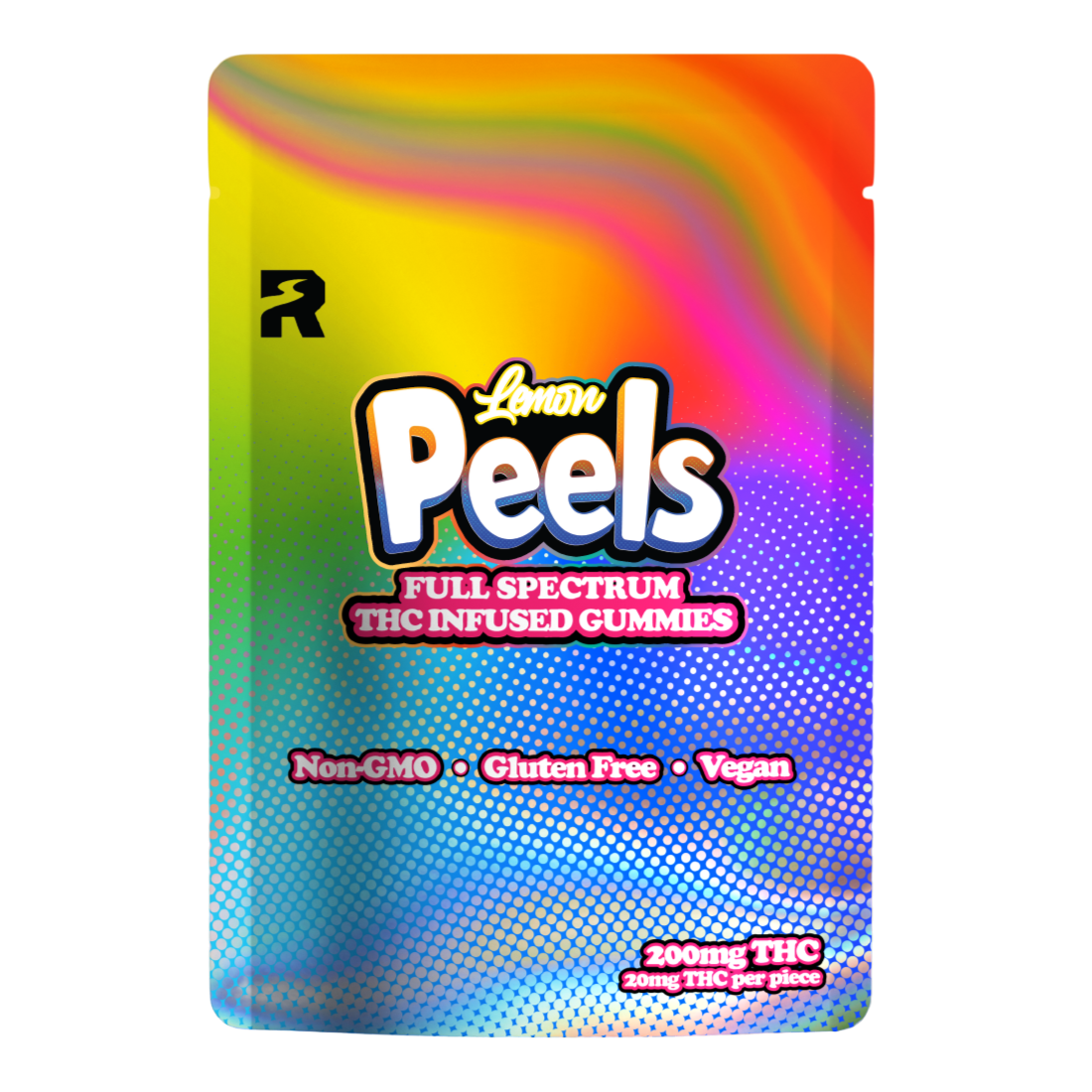 Photograph of product: Rogue Lemon Peels Full Spectrum Gummies | 200mg