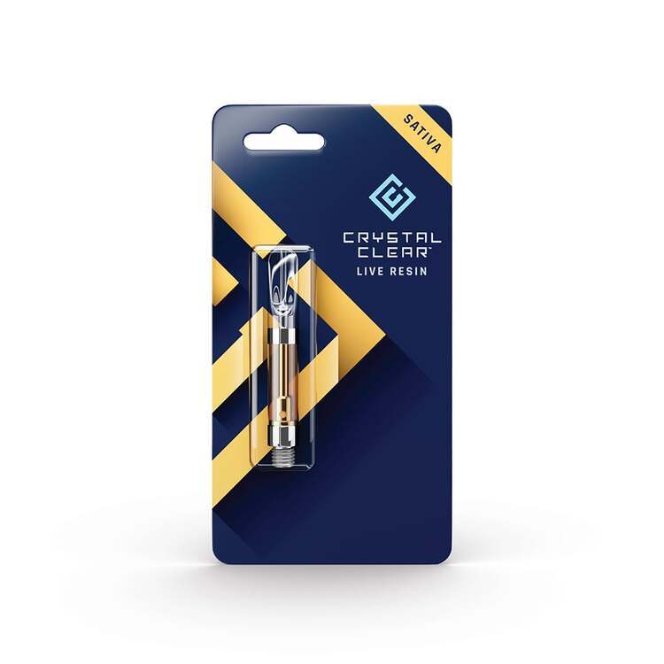 Photograph of product: Crystal Clear: Maui Wowie - Live Resin Cartridge