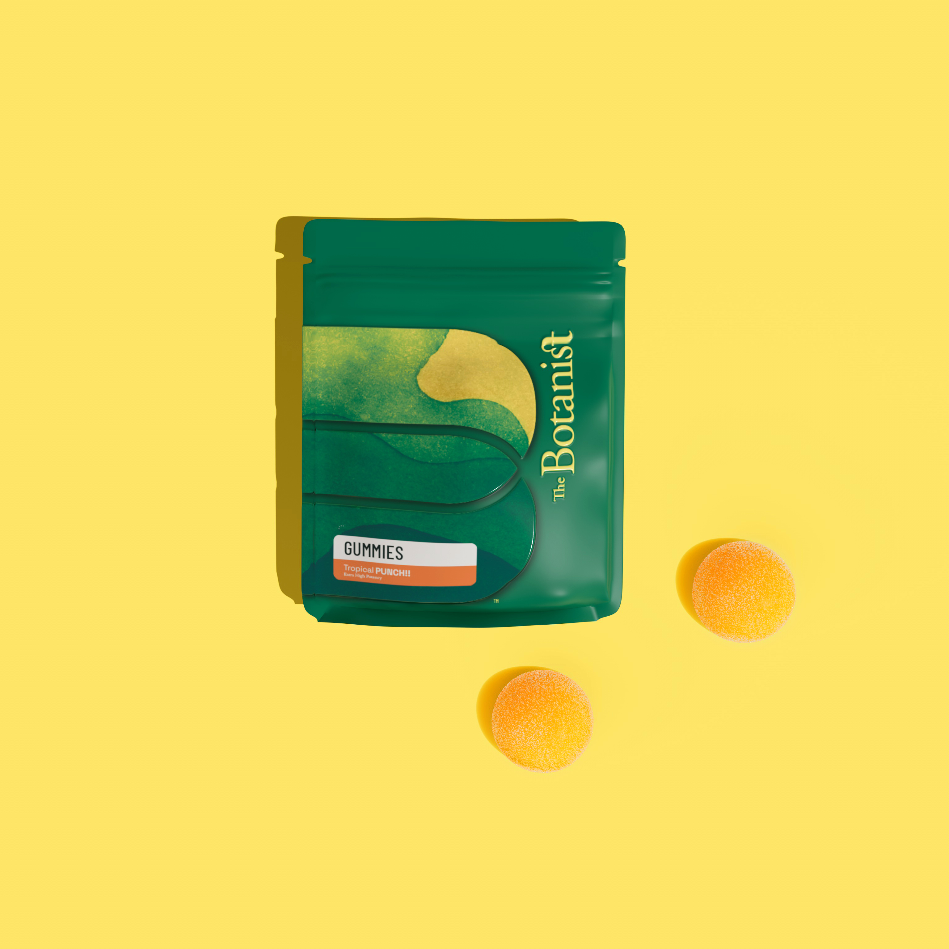 Photograph of product: Tropical Punch Gummies 50mg x 2ct