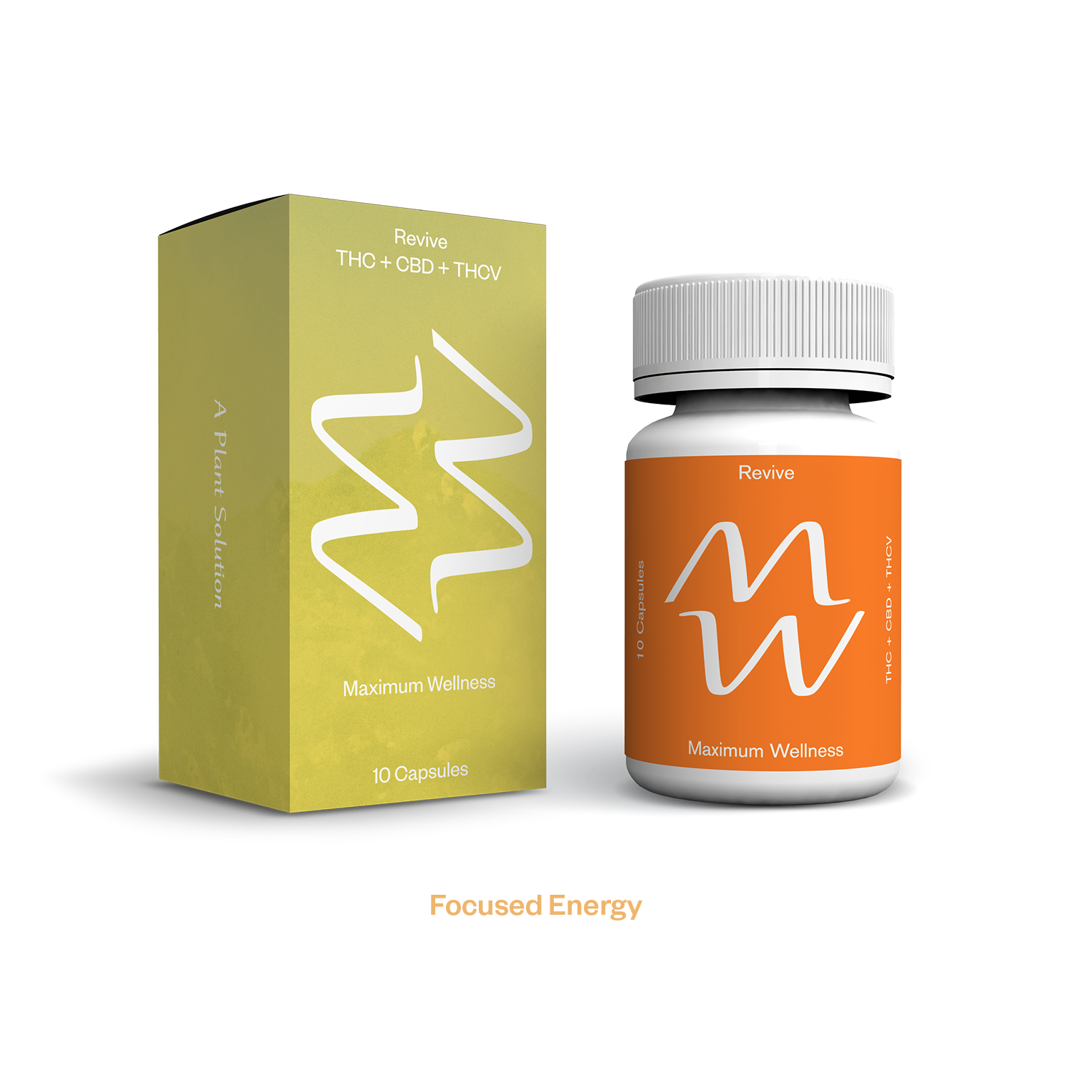 Photograph of Product: REVIVE: 10 x 20mg (1:1:2 THCV:CBD:THC) Capsules