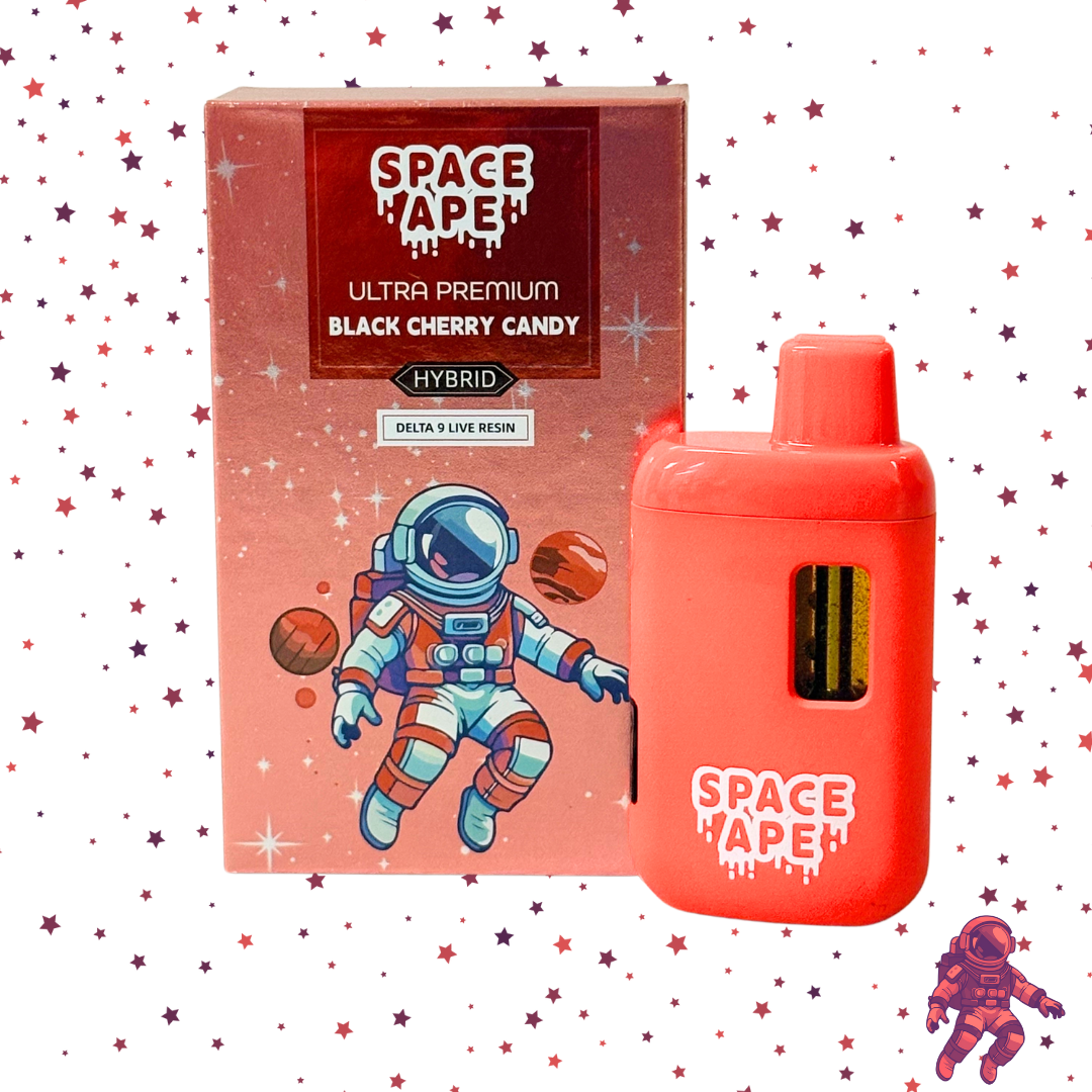 Photograph of product: SPACED APE - BLACK CHERRY