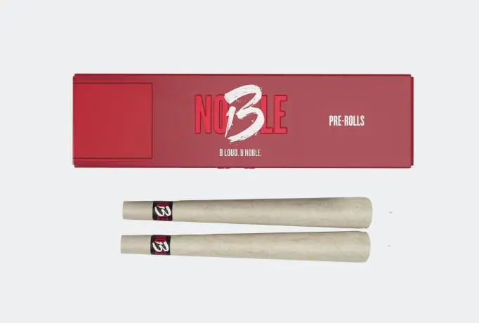 Photograph of product: B Noble | 2x 1g Pre-Roll Pack | Singapore Sling
