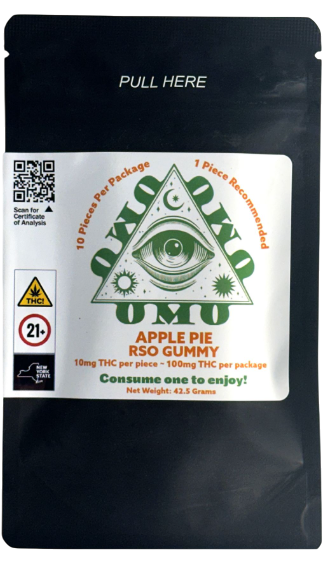 Photograph of product: Apple Pie - 10 Pack (100mg)
