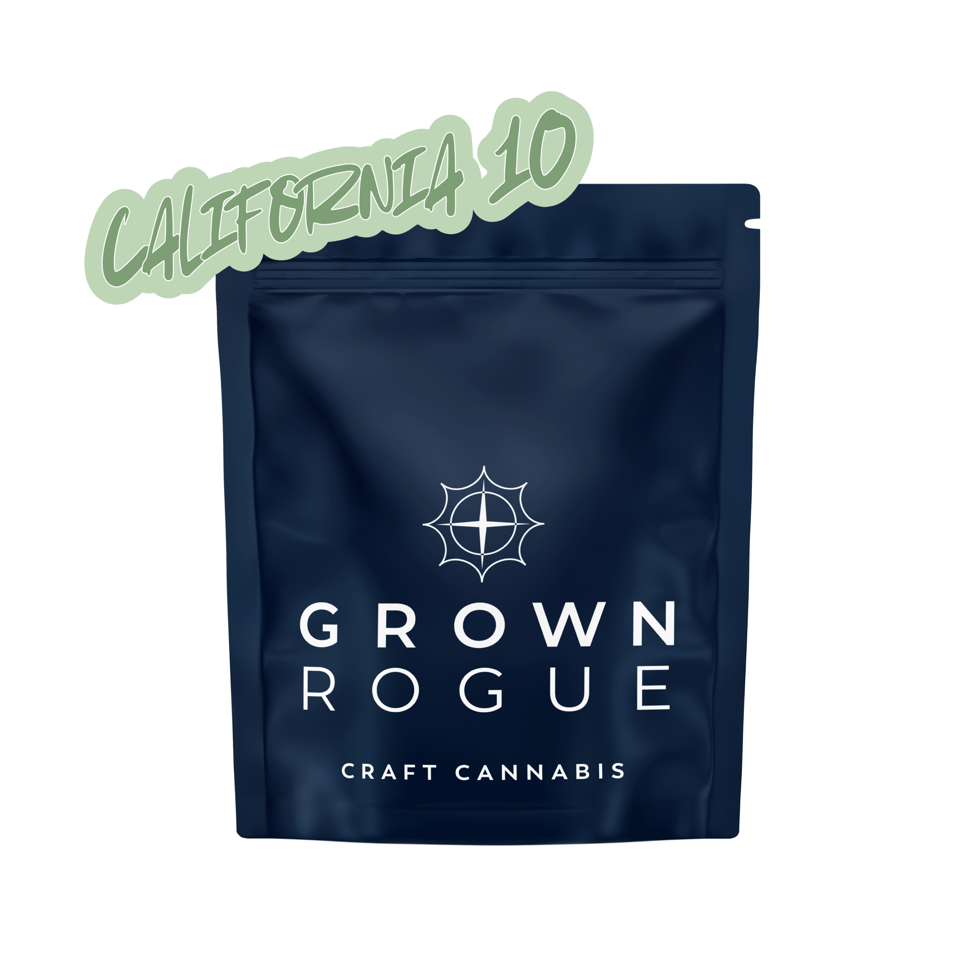 Photograph of product: Grown Rogue | California #10 (I-H) Flower | 3.5g
