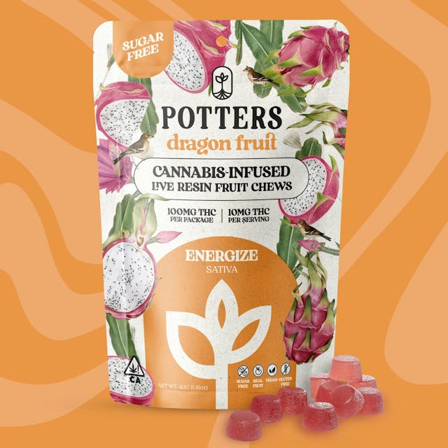 Photograph of product: SF DRAGON FRUIT 100MG - 