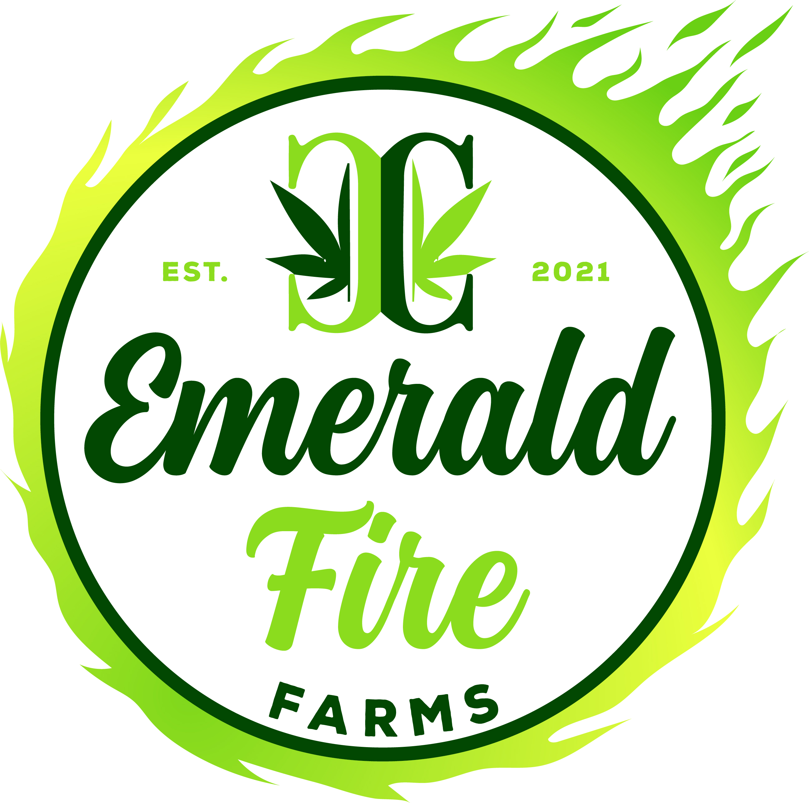 Photograph of product: Emerald Fire Farms Prepacked Flower 28g Grape Gas