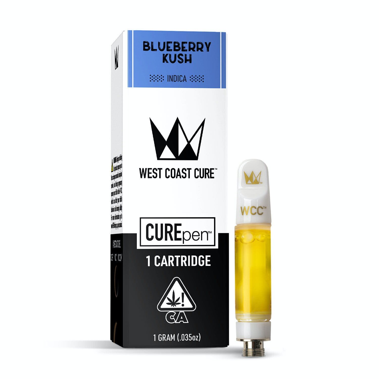 Photograph of product: Blueberry Kush CUREpen WCC