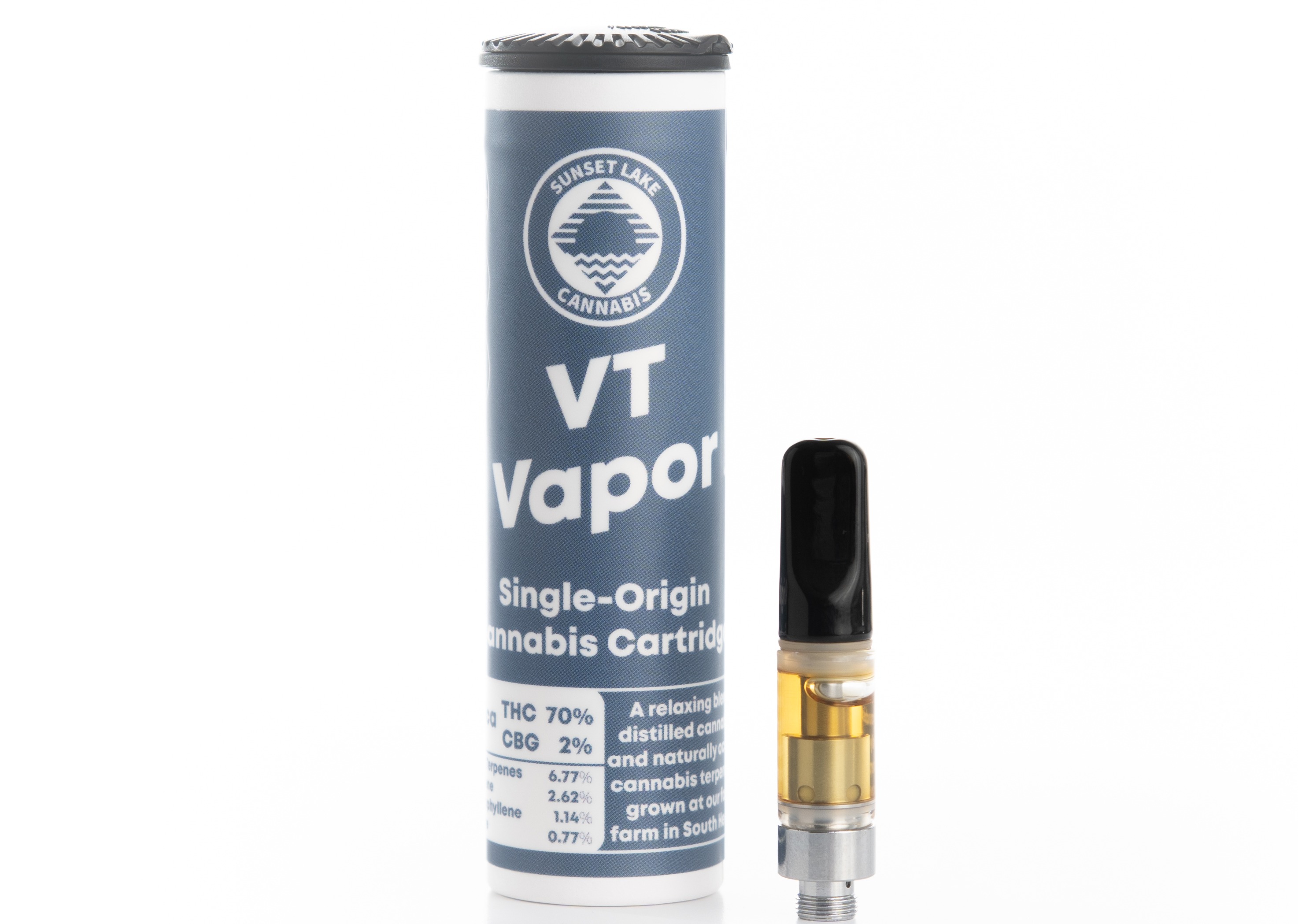Photograph of product: Sunset Lake VT Vapor Oui'd Cart