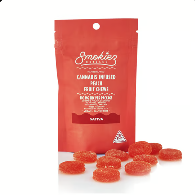 Photograph of product: Sweet Peach Oui'd - 10pk | 100mg