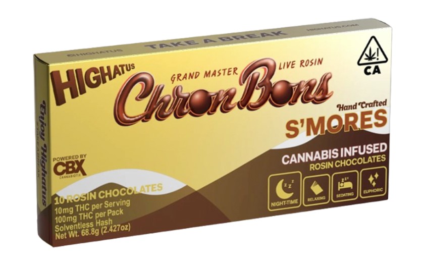 Photograph of product: Highatus S'Mores ChronBons (10 X 10mg)