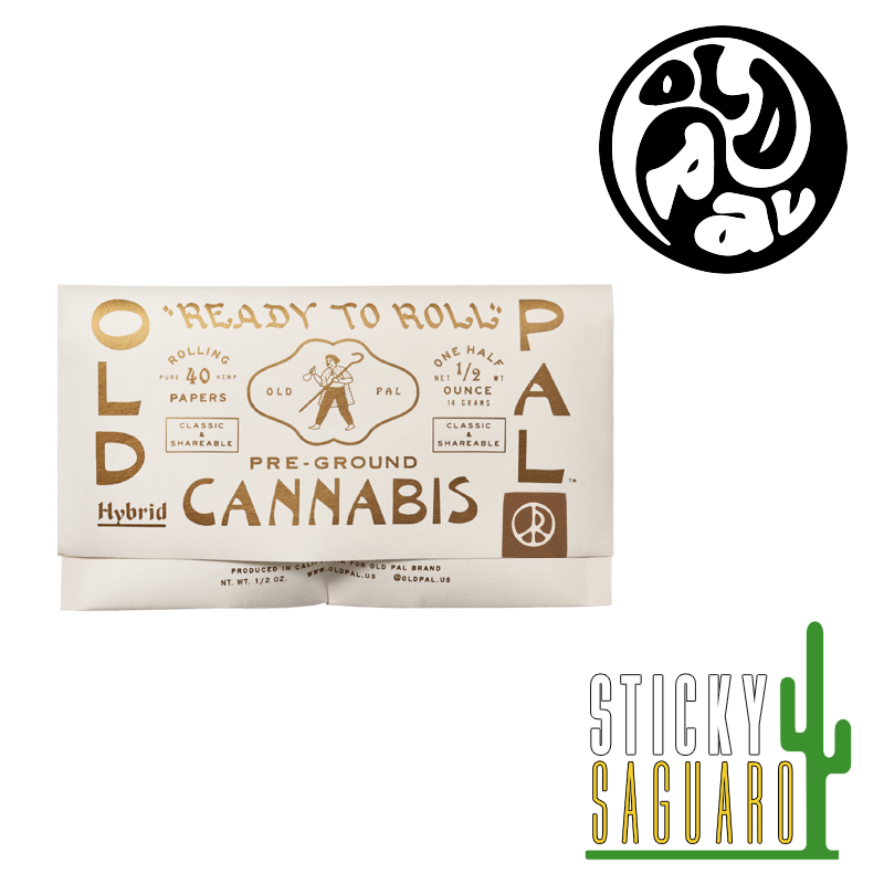 Photograph of product: Old Pal Flower Ready to Roll Retro Rootz (H) 14g