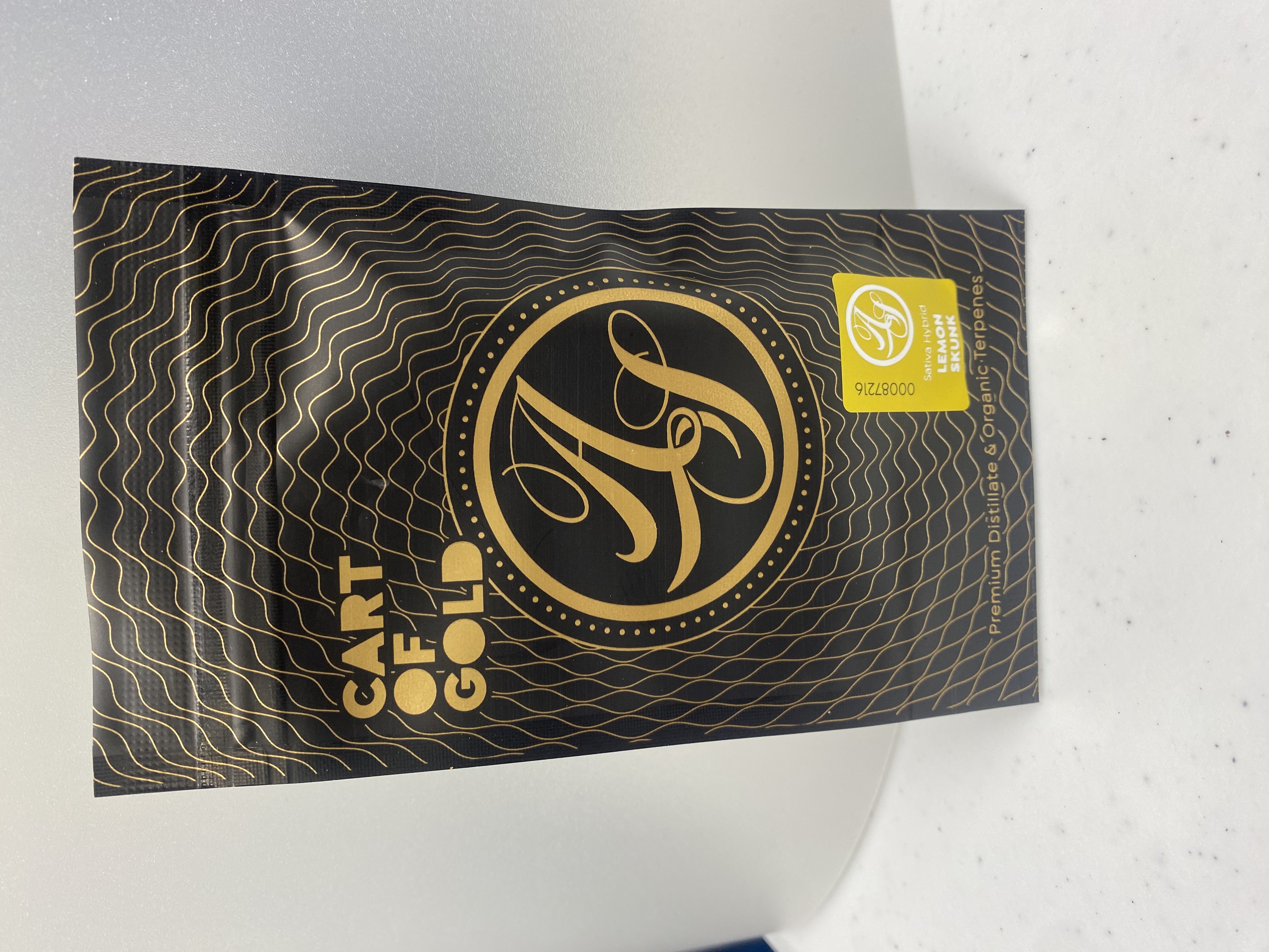 Photograph of product: Lemon Skunk - Vape Cartridge 1g
