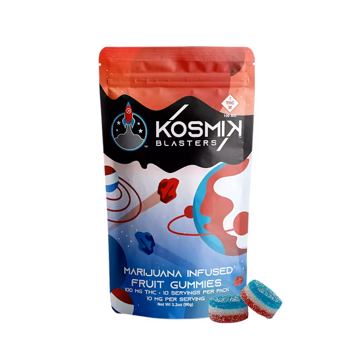 Photograph of product: Rocket Pop (H) - 100mg Blasters - Kosmik (Limited Edition)