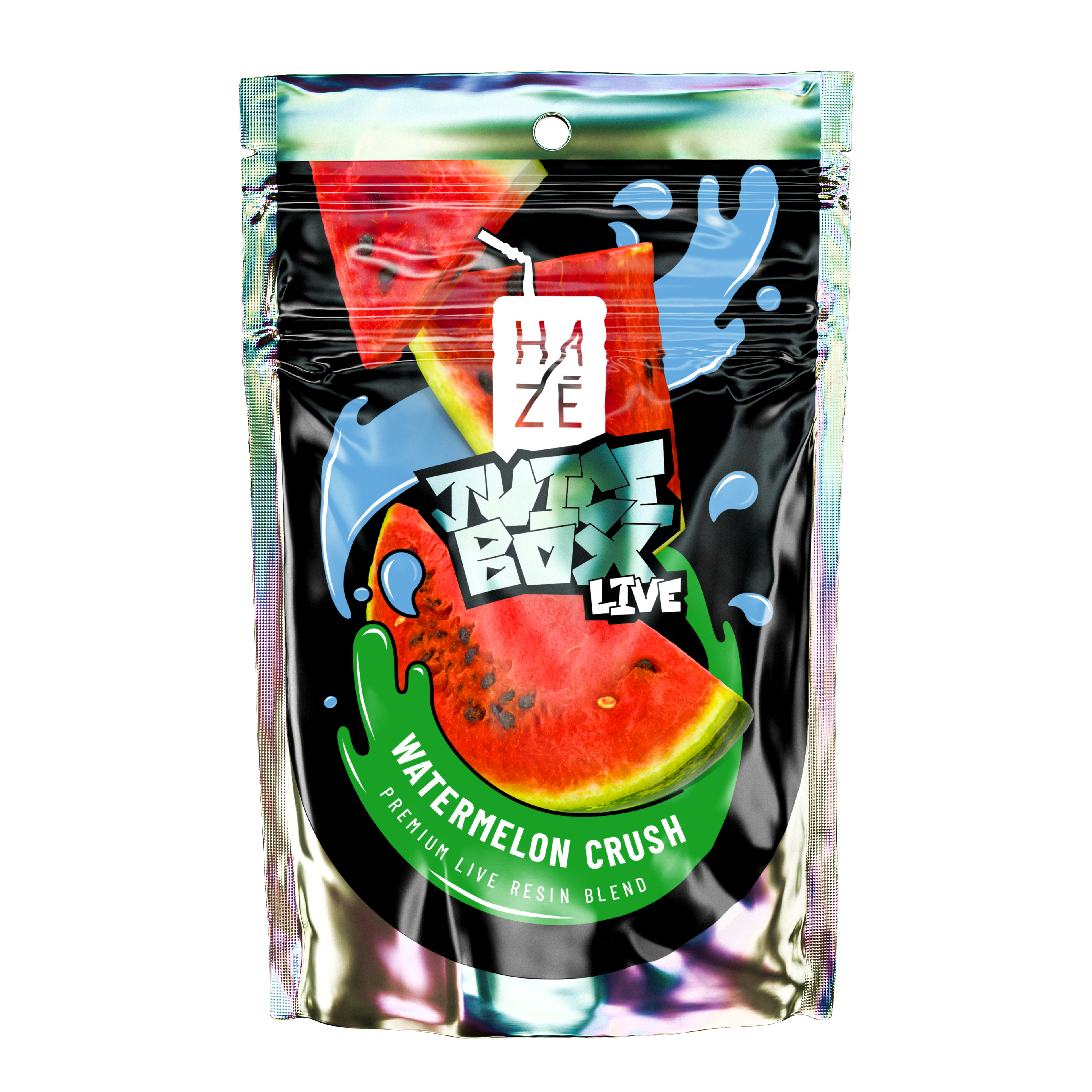 Photograph of product: REC | Juice Box | Watermelon Crush | Live Resin Disposable | 2000mg