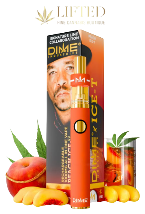 Photograph of product: DIME-PEACH ICE-T