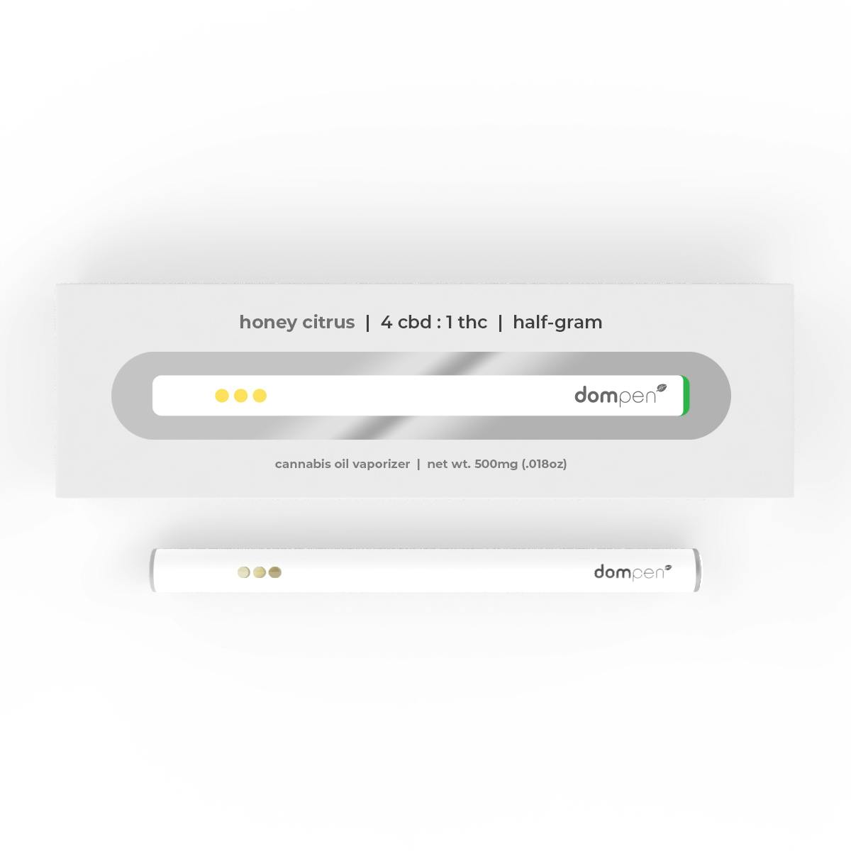 Photograph of product: DomPen - Honey Citrus 4:1 - 1g AIO