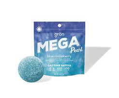 Photograph of product: GRON 100mg CBG: 100mg TH-oui Razzleberry Mega