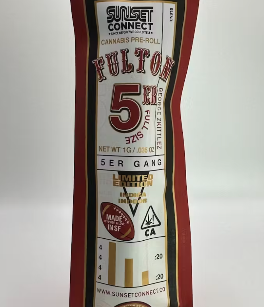 Photograph of product: GEORGE ZKITTLEZ 1G PREROLL