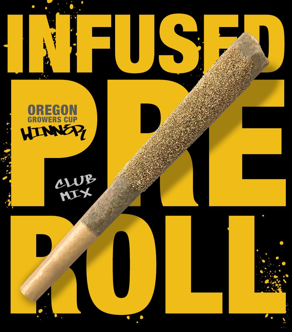 Photograph of product: CONCRETE JUNGLE |  INFUSED PRE-ROLL | BLACK MAPLE X BLUEBERRY PANCAKES X POWDERED SUGAR
