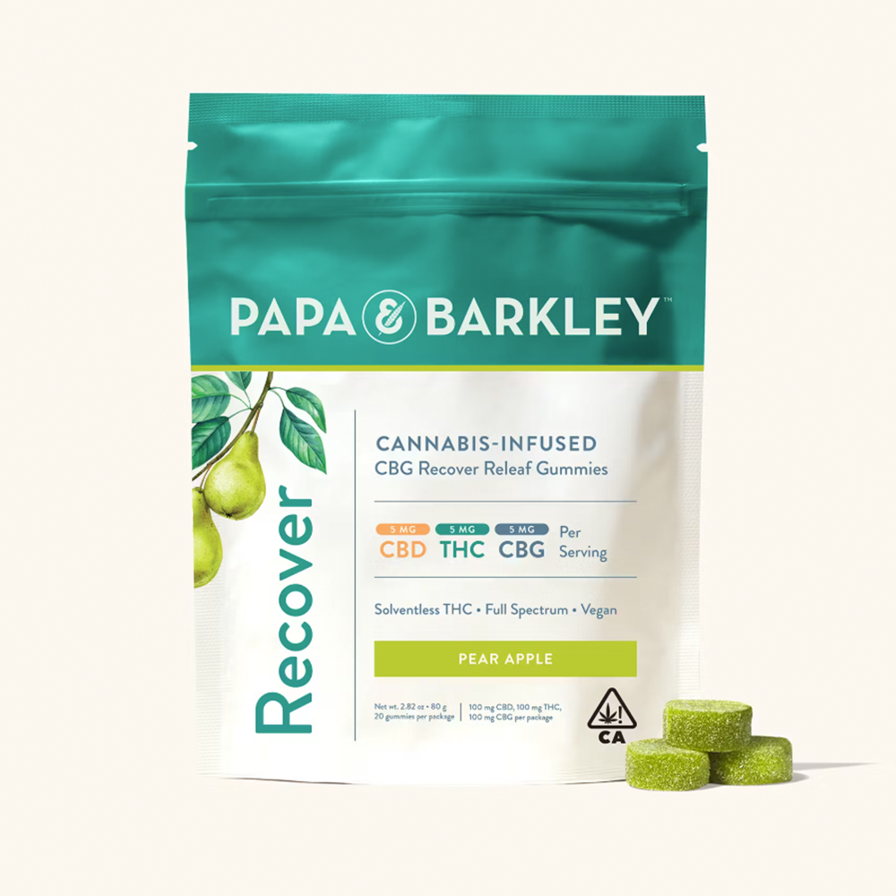 Photograph of product: Papa & Barkley Gummy - Pear Apple