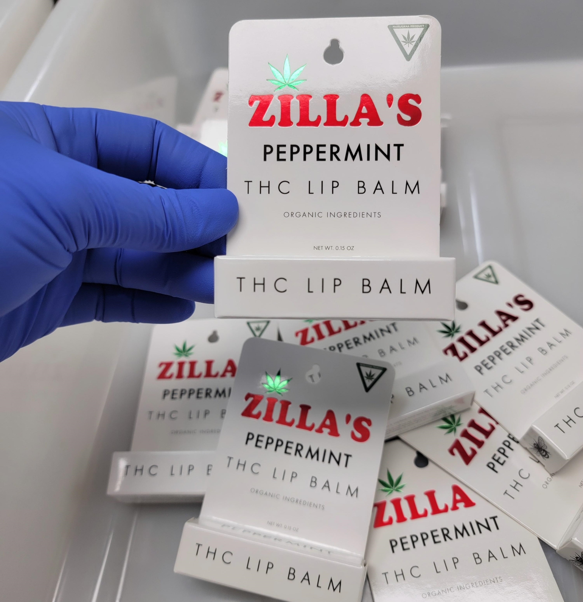 Photograph of product: LIP BALM peppermint