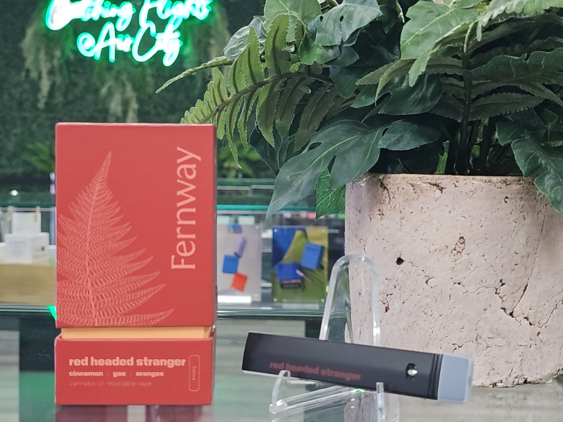 Photograph of product: Fernway | Red Headed Stranger | AIO Vape | 2G